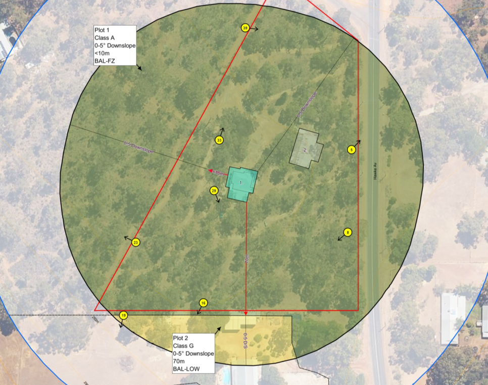 BAL Report Map (Determined BAL-FZ)