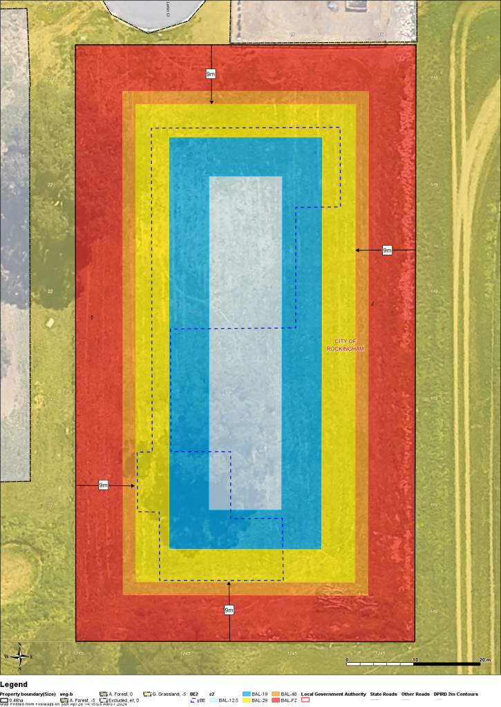 BAL Contour map - BAL Report Assessment Process