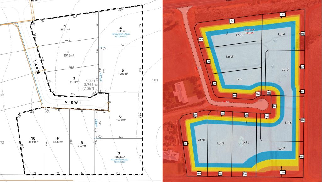 Bushfire management Plan for Subdivision