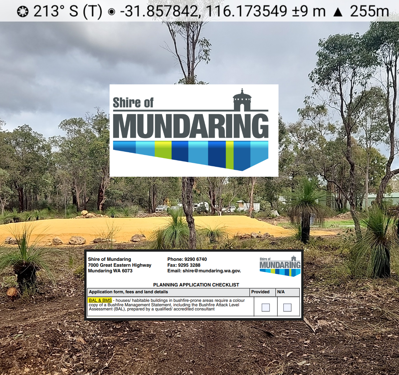 Shire of Mundaring BAL Assessments