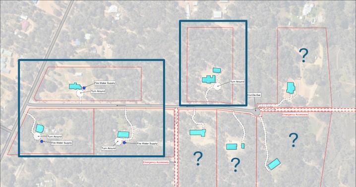 Access in bushfire prone areas